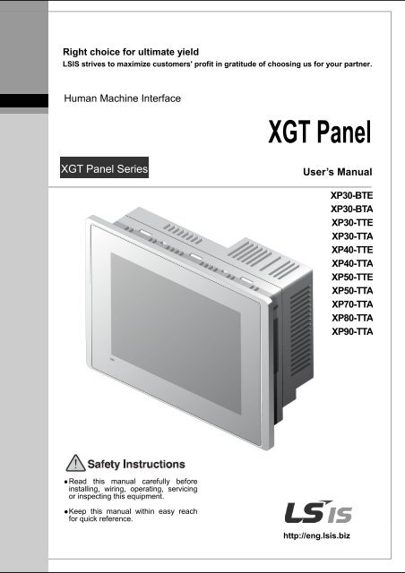 Manual IHM XP