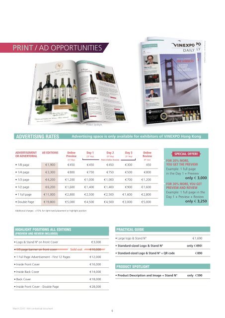 Media Kit VINEXPO DAILY 2018