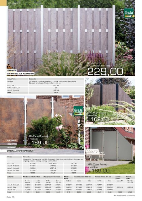 Gartenkatalog 2018 - Gebhardt Bauzentrum