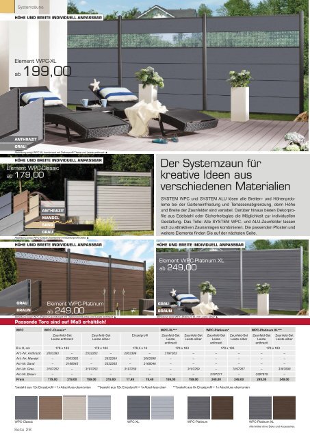 Gartenkatalog 2018 - Gebhardt Bauzentrum