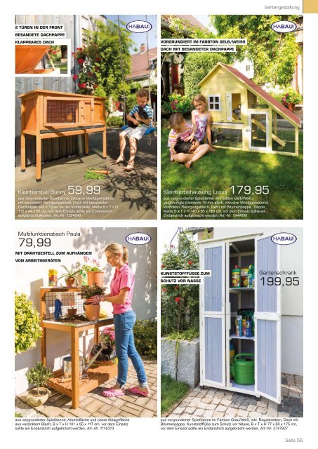 Gartenkatalog 2018 - Gebhardt Bauzentrum