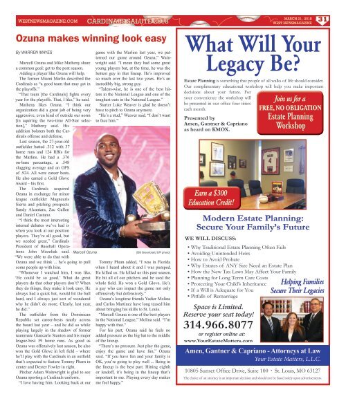 West Newsmagazine 3-21-18