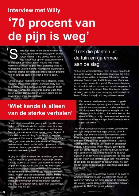 STICHTING SUVER NUVER INFORMATIE BROCHURE