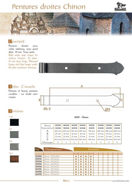 Catalogue historique Brionne (suite et fin 2/2)