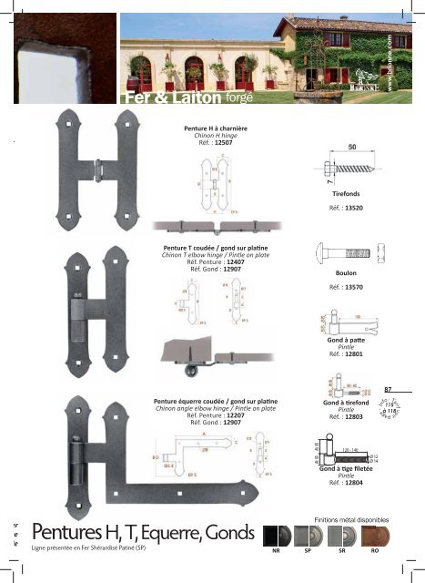 catalogue complet 2011Brionne