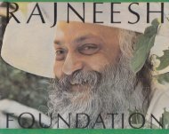 Rajneesh Foundation Book