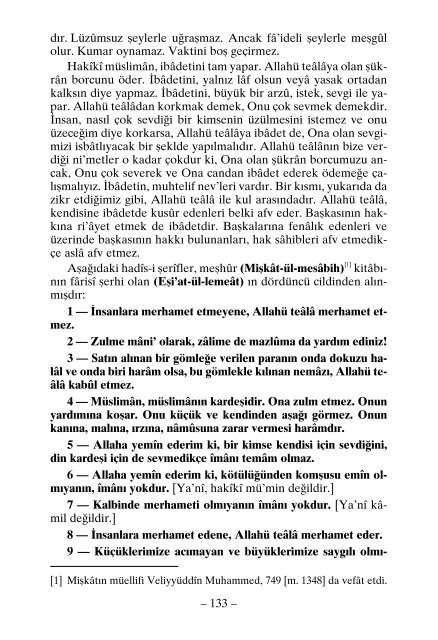 Herkese Lazim Olan Iman - Mevlana Halidi Bagdadi