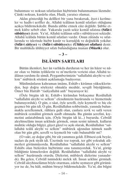 Herkese Lazim Olan Iman - Mevlana Halidi Bagdadi