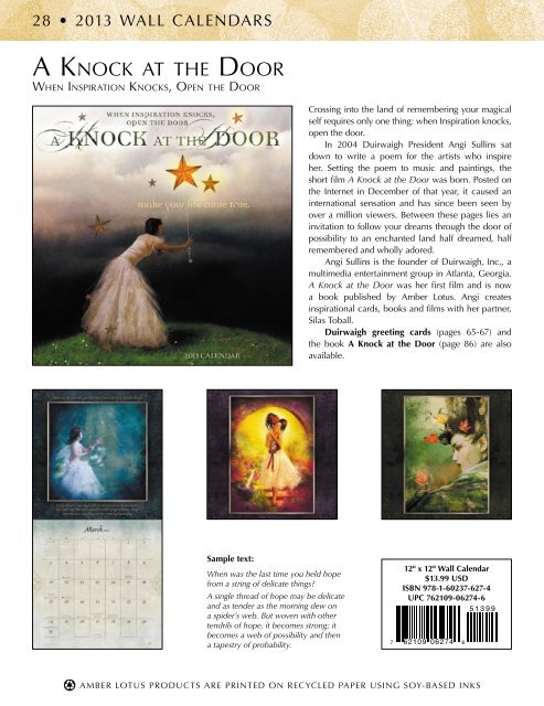 Download a PDF of our Catalog - Amber Lotus Publishing