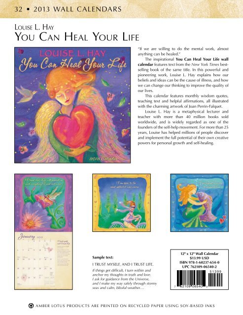 Download a PDF of our Catalog - Amber Lotus Publishing