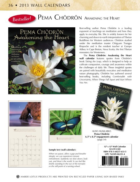 Download a PDF of our Catalog - Amber Lotus Publishing