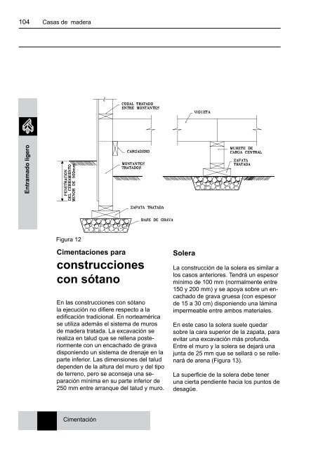 Casas de madera Sistemas constructivos