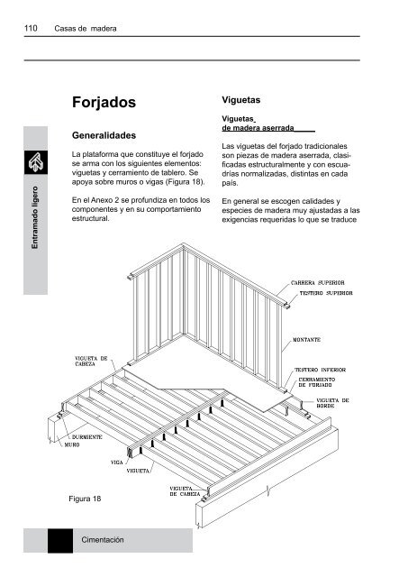 Casas de madera Sistemas constructivos