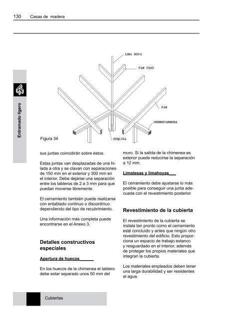 Casas de madera Sistemas constructivos