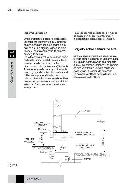 Casas de madera Sistemas constructivos