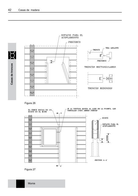 Casas de madera Sistemas constructivos