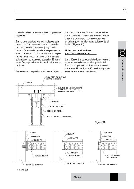 Casas de madera Sistemas constructivos