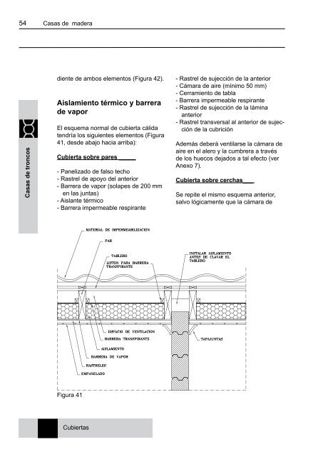 Casas de madera Sistemas constructivos