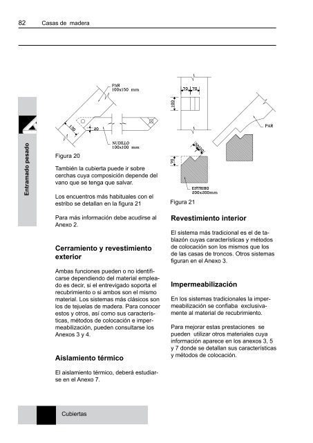 Casas de madera Sistemas constructivos