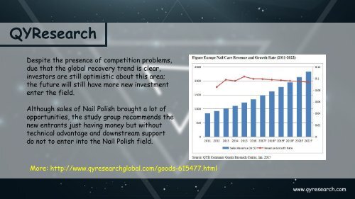 QYResearch: Europe Nail Care Market Report 2017 Overview