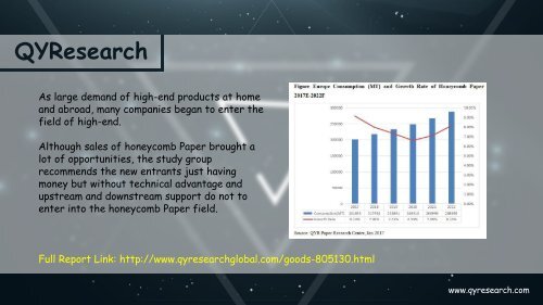 QYResearh Reviewed: Europe Honeycomb Paper Industry 2016 Market Research Report