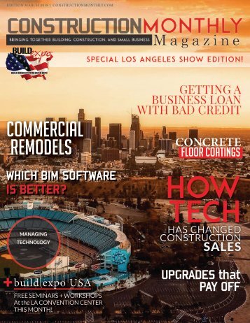 Construction Monthly March 2018