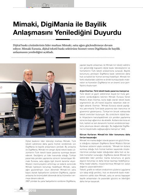 Print On Demand Mart -Nisan 2018