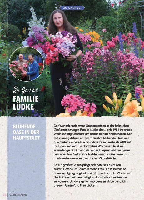 Das Magazin für Gartenträumer | 01/2018 | Rheinberg