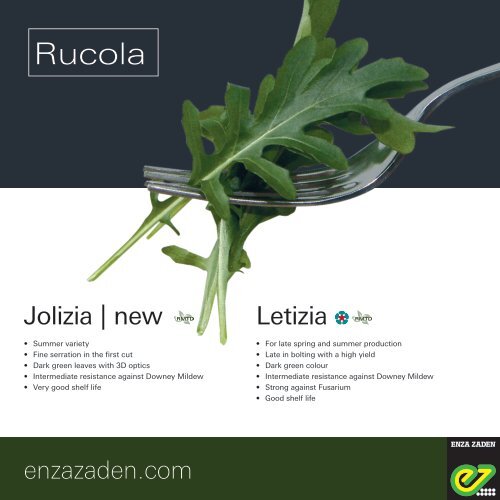 Leaflet Rucola 2018
