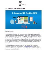 eCommerce-SEO-checklist