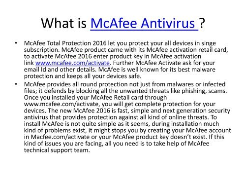 McAfee Antivirus 1-888-827-9060