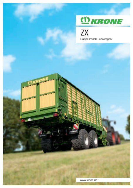 Doppelzweck-Ladewagen www.krone.de - Mediathek