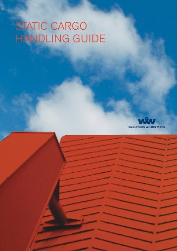 STATIC CARGO HANDLING GUIDE - Wallenius Wilhelmsen Logistics