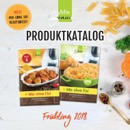 MixGenuss Produktkatalog Frühling 2018