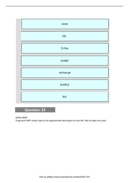 300-101 Latest Certification Tests 2018