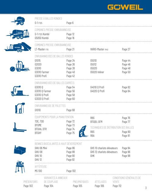 FR | Gamme de Produits | Goeweil