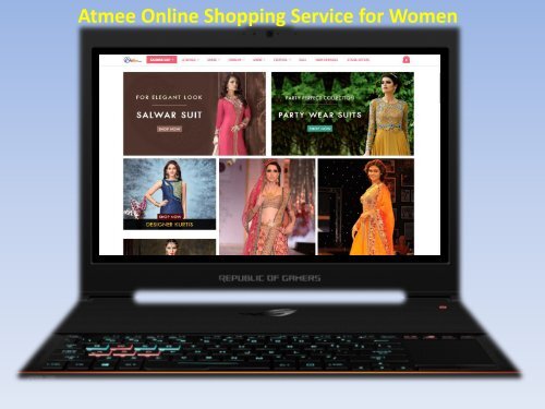 Atmee Online Shopping Service for Women