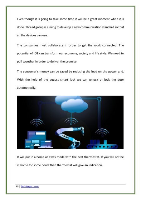 Impact of internet of things / The rise of IOT Industry