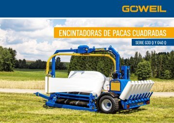 ES | Encintadoras de pacas cuadradas | G30 Q Series & G40 Q Series | Goeweil