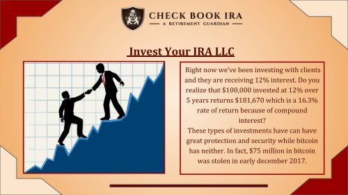 Self Directed IRA | Check Book IRA LLC