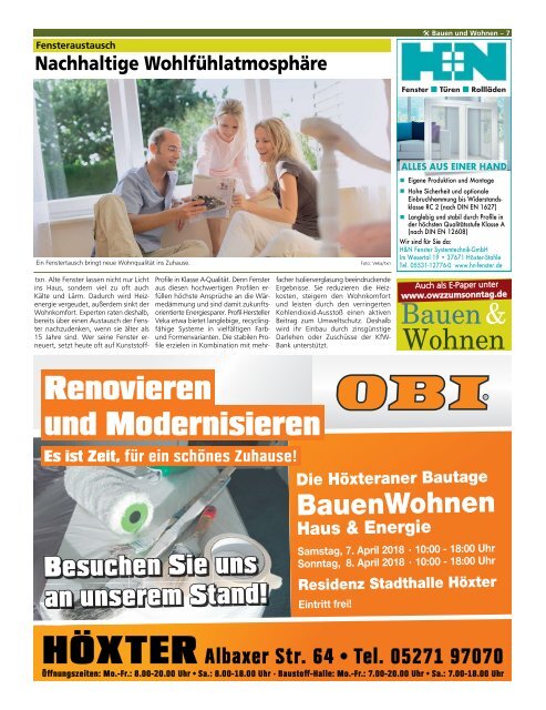 Bauen & Wohnen 2018 KW 12