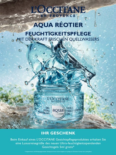 Ludwig Beck BEAUTY Frühjahr / Sommer 2018