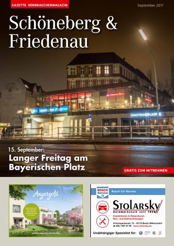 Gazette Schöneberg & Friedenau Nr. 9/2017