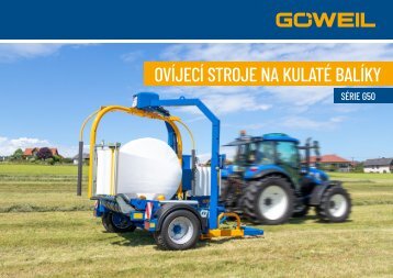 CZ | Ovíjecí stroj na kulaté balíky | G50 Série | Goeweil