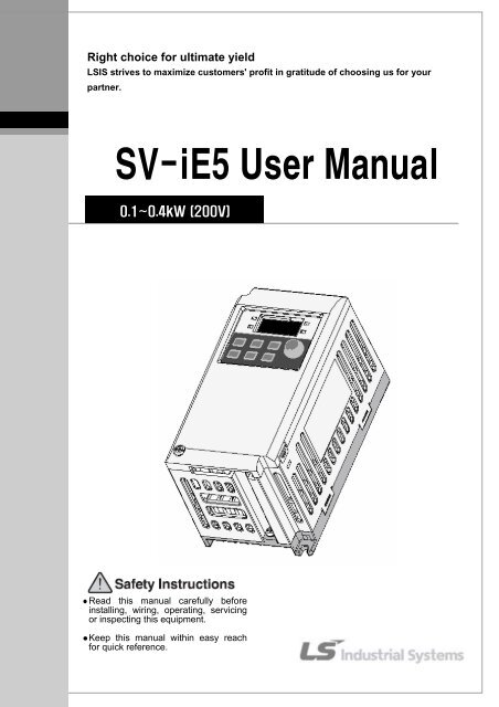 Manual iE5