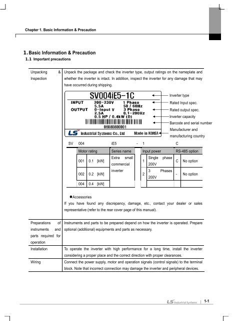 Manual iE5