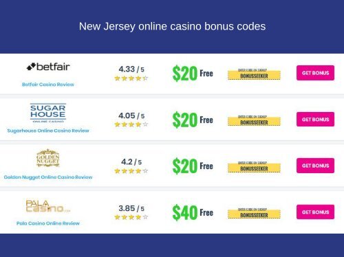 Online Casinos in New Jersey