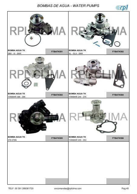 2018's Industrial Refrigeration RPL Clima Catalog