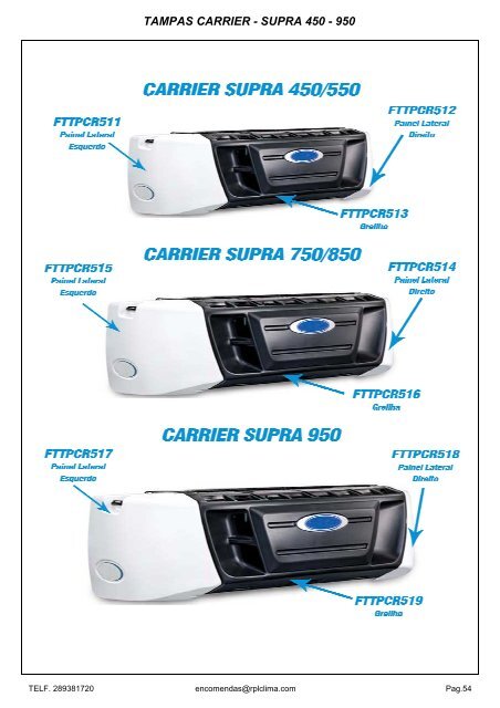 2018's Industrial Refrigeration RPL Clima Catalog