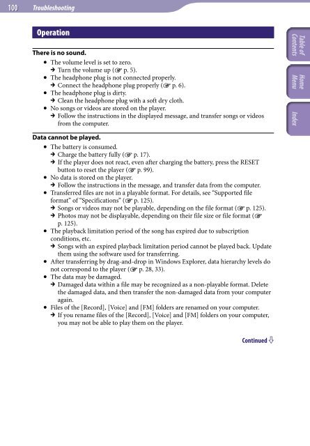 Sony NWZ-E445 - NWZ-E445 Consignes d&rsquo;utilisation Anglais